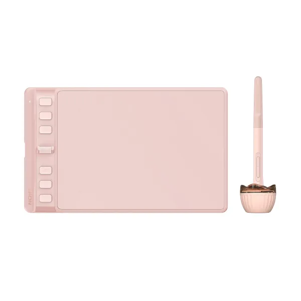 hey I just want those pastel artists out there to know that huion just launched these adorable new mini pink drawing tablets