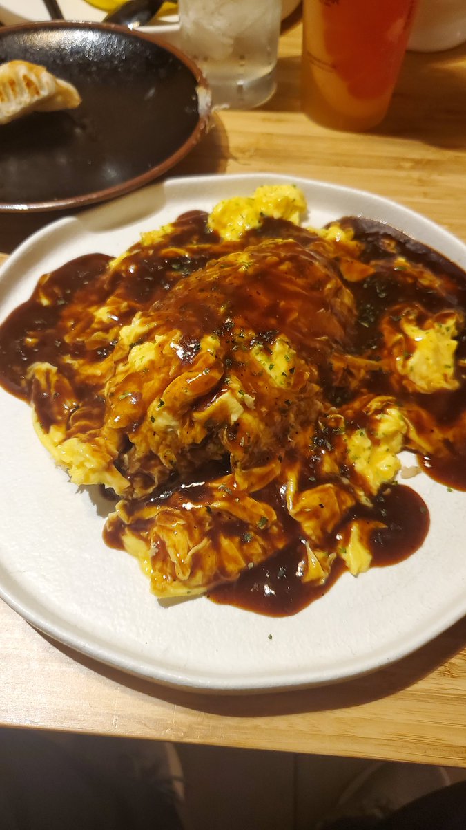 KuMaGameOoh's tweet photo. Omurice, Boba and takoyaki =) https://t.co/0ONp6fV6eZ