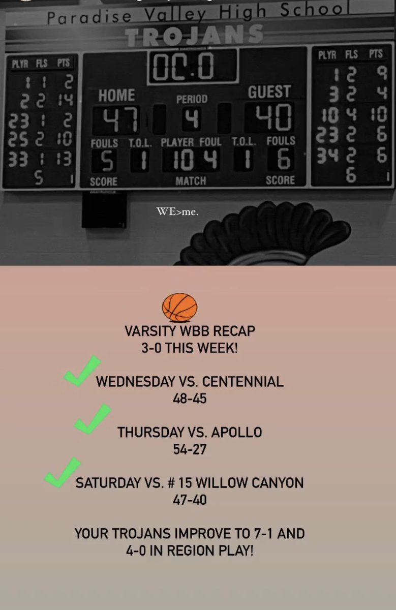 So Proud of this Team!!🎉 Let’s Go!!