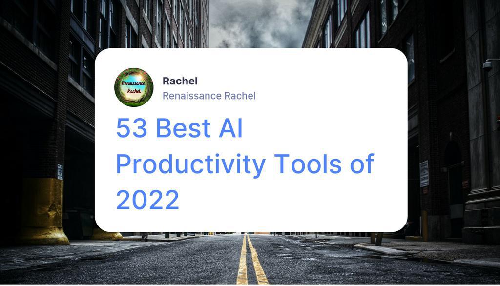 mabnola's tweet image. Boost your productivity with AI powered tools! 

Read more 👉 lttr.ai/w5G1

#writing #AiCopywritingTool #productivity #TimeTracking #SocialMediaChannel