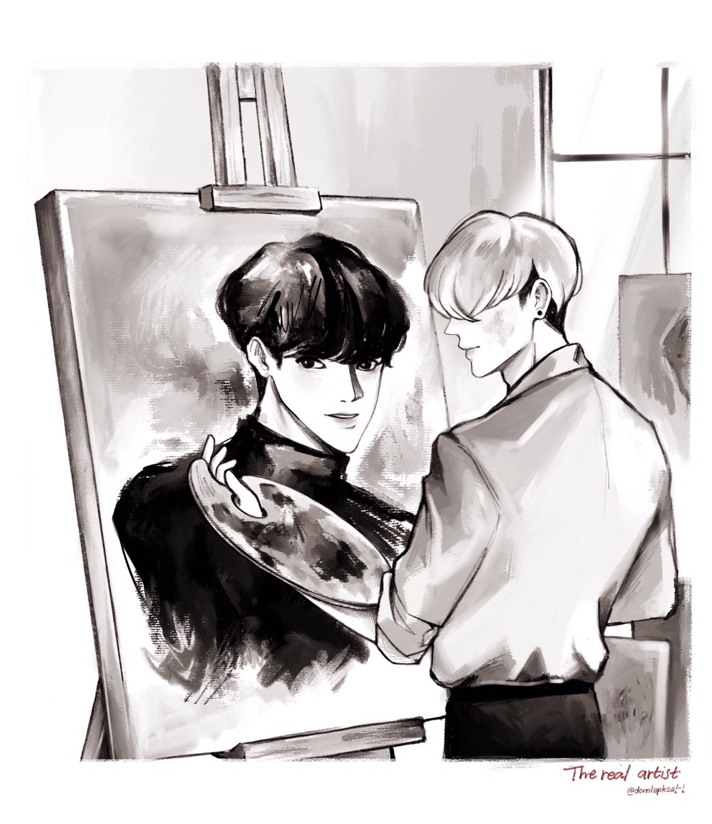 dornlapkza's tweet photo. the artist🪄#Lookism https://t.co/gjnysGzNPG