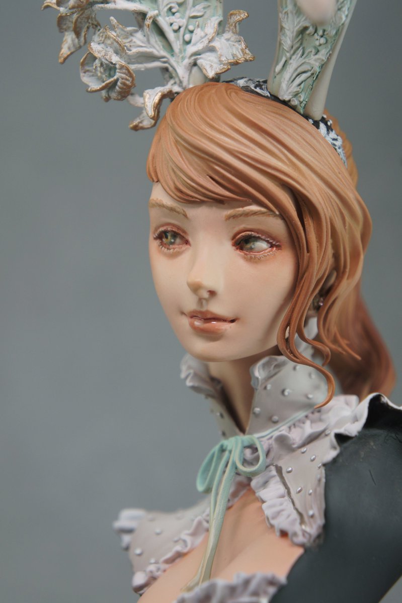 MICHIRU imai Bunny Balmain 塗装済みレジン完成品 Bunny Balmain（塗装済完成品） - GILLGILL GLOBAL G3GILLGILL