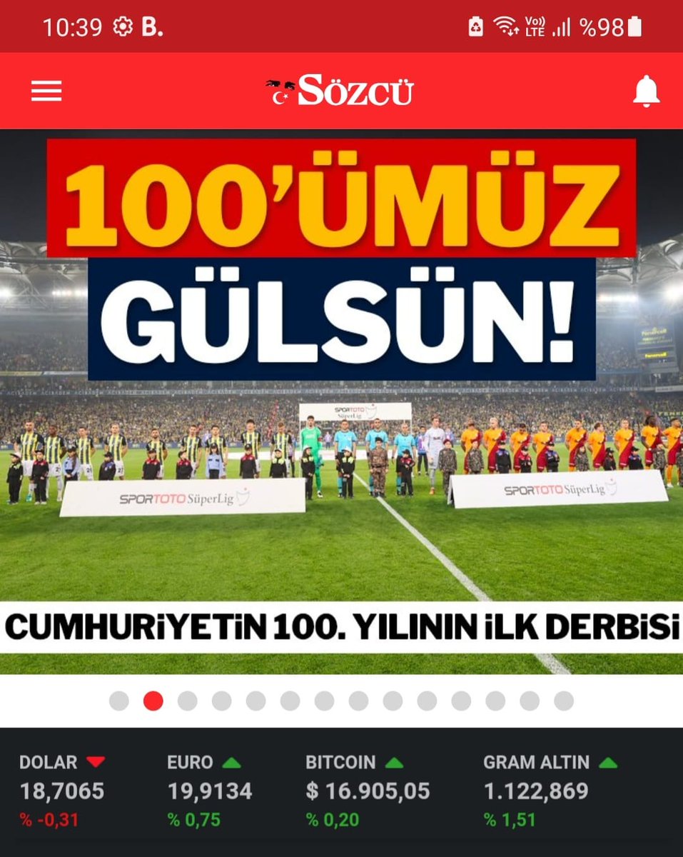 @ugurdundarsozcu Kadıkõy'de oynanacak FB-GS derbisi için bõyle bir çakallık yapmaya kalkan sayfa sekreterinden derhal hesap sormalı bu taraflı gõrseli hemen yayından kaldırtmalısınız