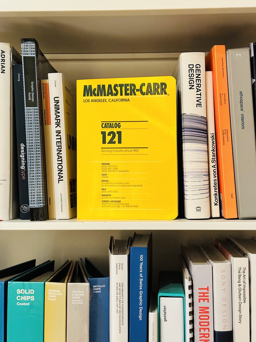 usgraphics's tweet image. Also, as a mechanical engineer and a proud owner of Catalog Issue No. 121, it&apos;s our prize. This thing is equally well designed in print.