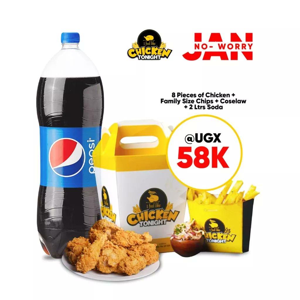 Chicken2nite_Ug's tweet photo. Let's turn your Jan-worry to Jan-No-Worry with our 20% discount on meal combos.

Indulge yourself into yummy crispy goodness available at all our branches or call us for home and office delivery today on 0752 677 309

#IFeelLikeChickenTonight https://t.co/CwjAqT7eL6