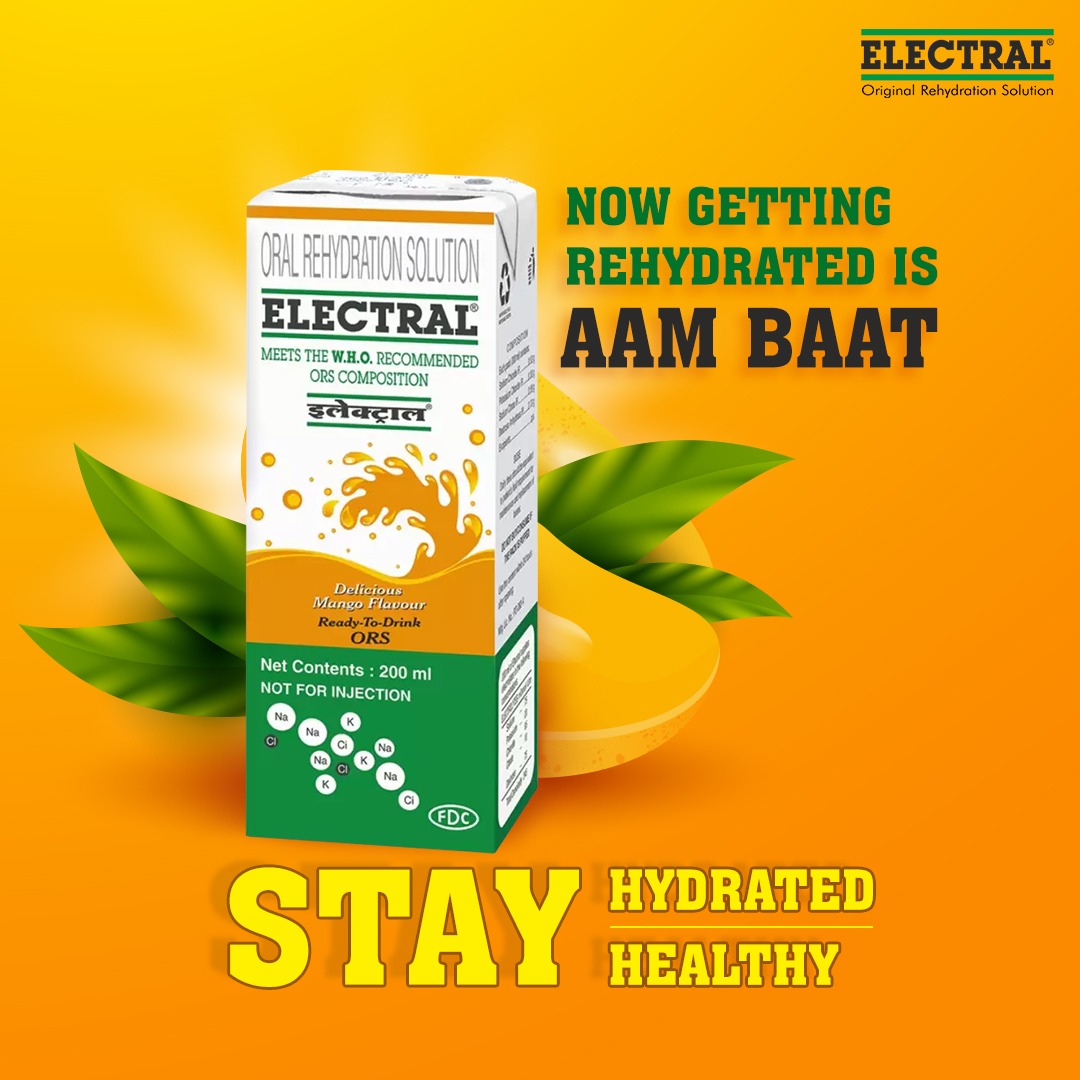 electralofc's tweet photo. By maintaining a good electrolyte balance, you can optimize your body's performance and complete all your tasks efficiently. Keep yourself hydrated and fueled with the refreshing, #mangoflavored #Electral, and you'll be ready to take on any challenge that comes your way.
#ORS https://t.co/N84PzvibeE