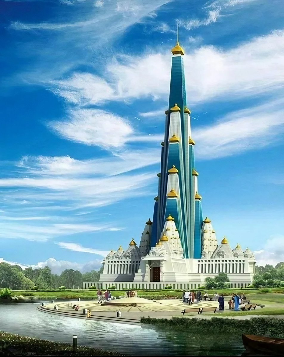 ऐसा होगा वृंदावन का चंद्रोदय मंदिर।

800 करोड़ की लागत से 65 एकड़ में इस्कॉन करा रहा है निर्माण।