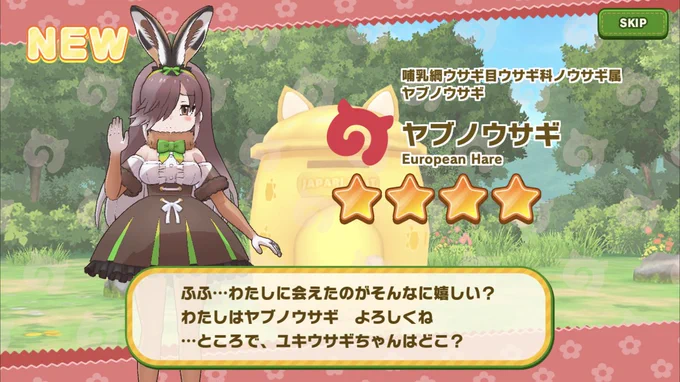 ヤブノウサギ! 
