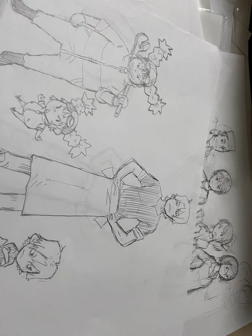 正直10年以上前の方が人描いてたから今より上手いまである(-。-; 