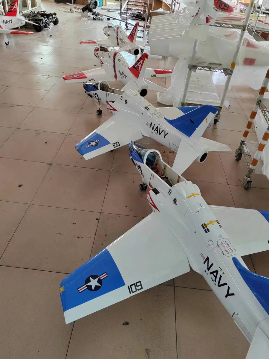 myhobbymodel's tweet photo. May i have your attention please, last batch of #T45jet and #hawkjet beofore our company's CNY holiday 10th to 28th Jan 2023. . Composite jet in PNP Version .Thanks for effort to match our client's deadline !You are the best Myhobbyjet David Myhobbyjet Dongguan Co.,Ltd https://t.co/Fk4uwKgusJ