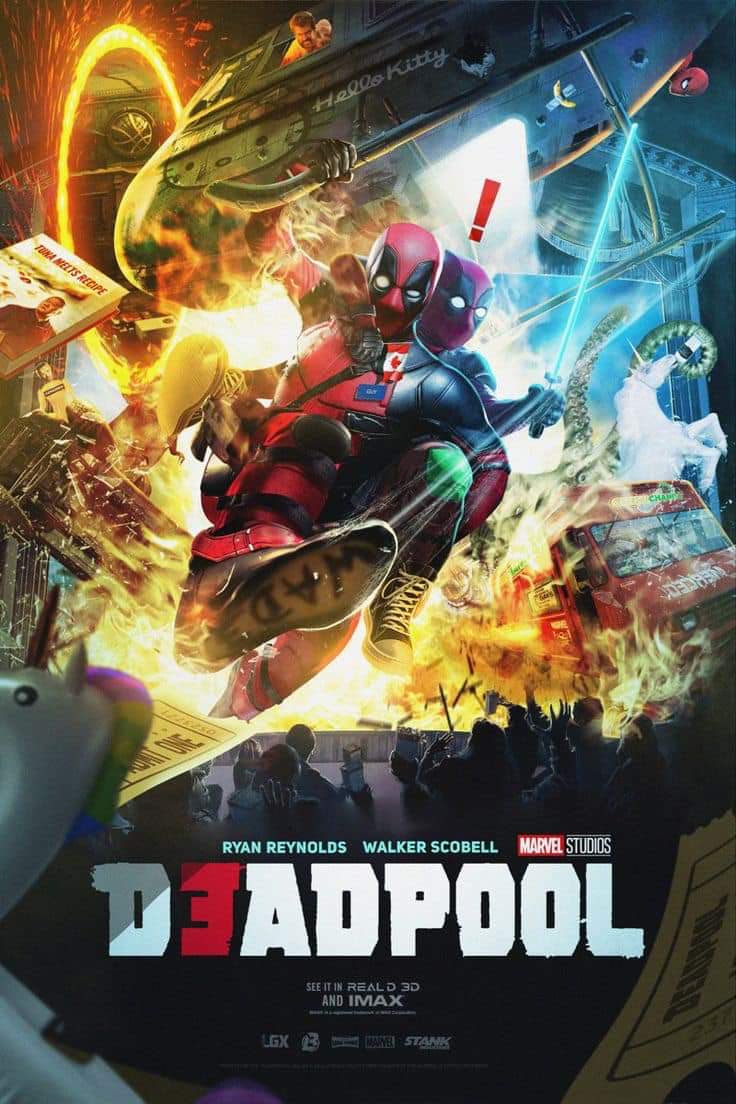 Deadpool 3 (2024 Mcu Movie) Poster Canvas