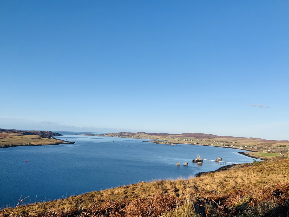 Loch Ewe to the sea…
& Loch Ewe Oil Terminal too
#Highland #scenery #NorthSeaOil 
💠💠💠