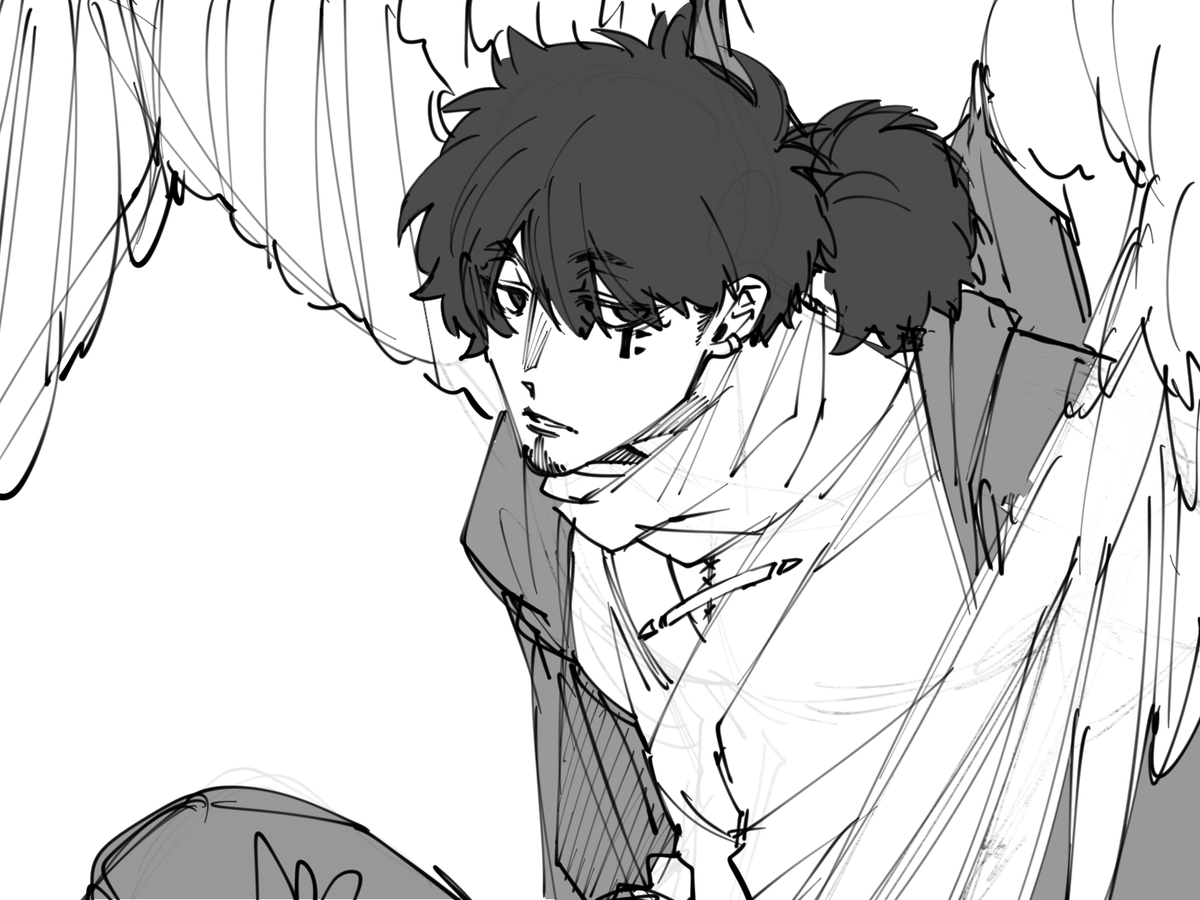脳死キャラデザ 翼人 