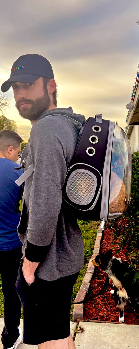 colevid_19's tweet image. everyone has been begging for it so here you go. bino’s outdoor debut