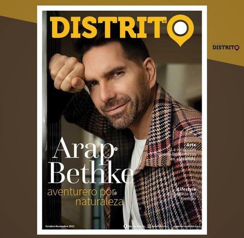 LuisMiguelxd's tweet photo. Cerramos el año con broche de oro 👏🏻 con Arap Bethke @arapmx en la portada de la #RevistaDistrito bajo el título "Aventurero por naturaleza" 🌊🐬🌎🌳 https://t.co/METrMwGTwD