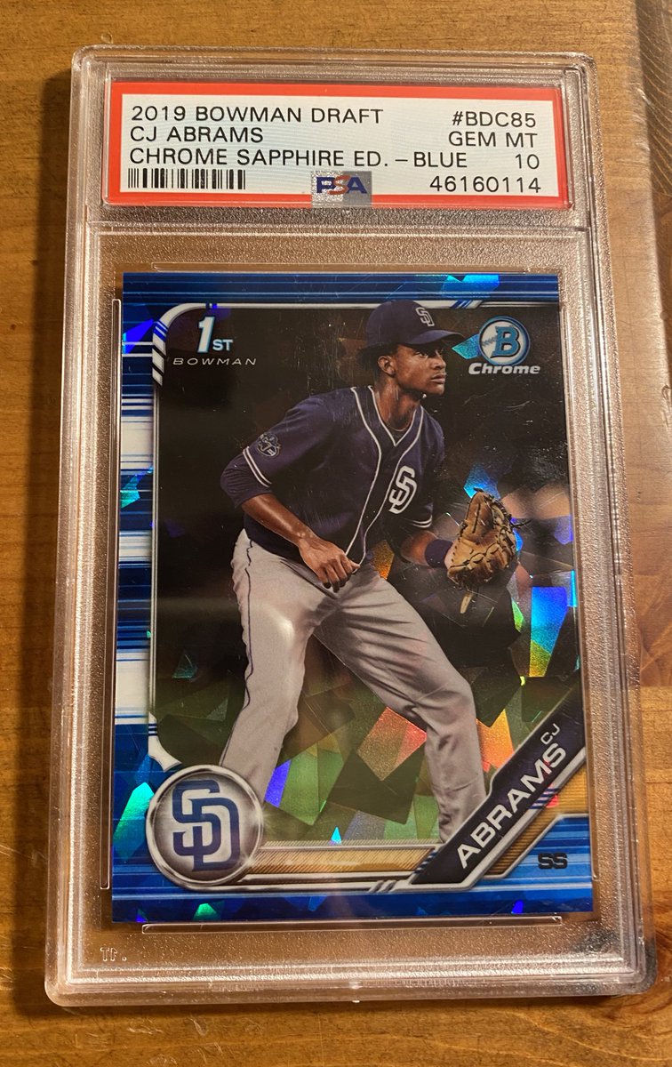 PrintRunCards's tweet photo. @LAcarddude Abrams /99 

$200 https://t.co/51zZy834Hb