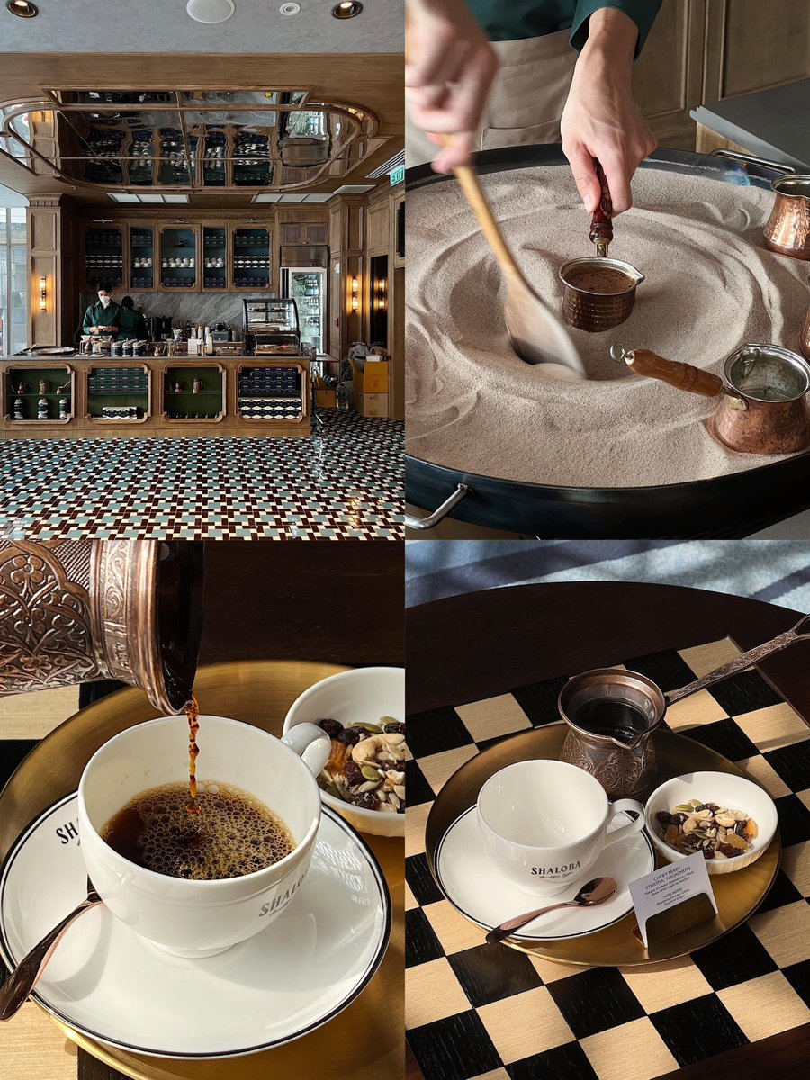 Shaloba Boutique Coffee
slow bar เปิดใหม่ใน The Salil Hotel Riverside แถวเจริญกรุง ที่มีวิธีการชงให้เลือก 3 แบบ คือ drip, french press และ sand coffee ซึ่งอยากแนะนำให้ลองมากๆ มันคือการชงกาแฟแบบตุรกี ที่จะนำไปแช่ทรายจนเดือด

<a href="/aroii/">@aroii บอกต่อ</a> #รีวิวคาเฟ่ #PlacestwoGo