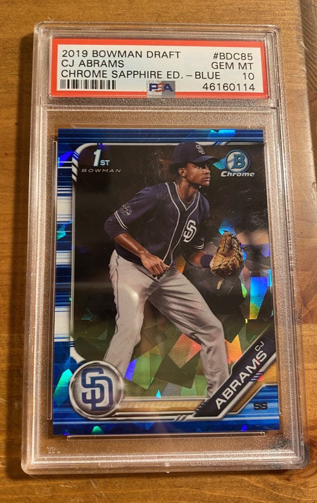 PrintRunCards's tweet photo. CJ Abrams /99 PSA 10 

$200 shipped 

@sports_sell @CardboardEchoes @ILOVECOLLECTIN1 #whodoyoucollect https://t.co/ianBfRgpLf