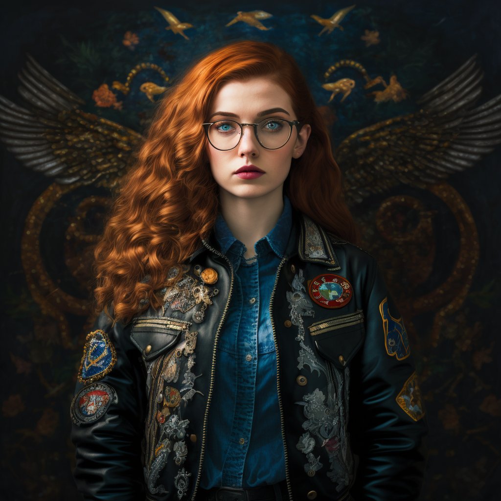 Art_Barillas's tweet photo. So instead of writing I started fumbling with an AI bot and I wondered what would my demon hunters look like if fed the graphic generator the descriptions of my girls. Well... did not have to wait long. #AIGraphics #AIImageGenerator #WritingCommunity #AmAWriter #SisterhoodOfLight https://t.co/Z78N7Za4ja