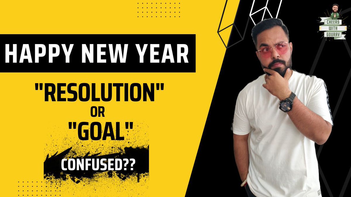 ping2gourav's tweet photo. Link to Watch - https://t.co/gXXcsBz1c5
Set Reminders- 12:00 PM IST - Sunday - 08-01-2023

Let’s discuss about Resolution or Goal - what is your new year plans

#goal #resolution #sundayvibes #youtube #live #team https://t.co/bzLJhaKk6P