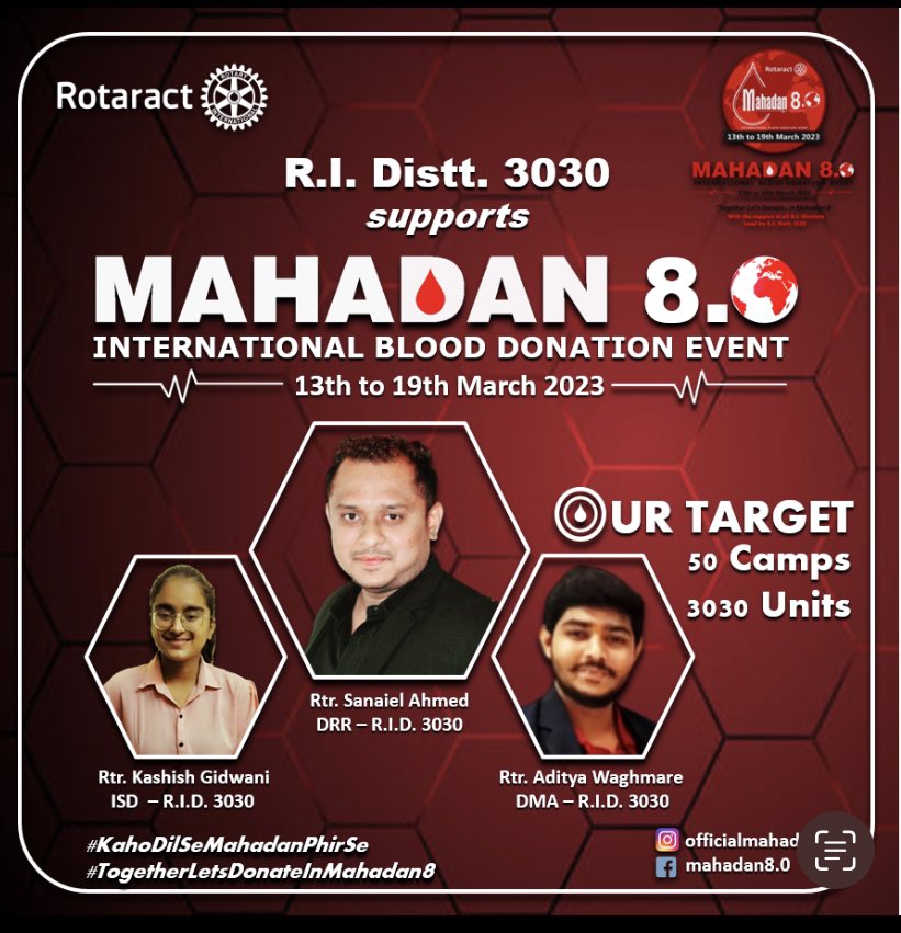 Rotaract3030's tweet photo. https://t.co/85XbzmJLCT