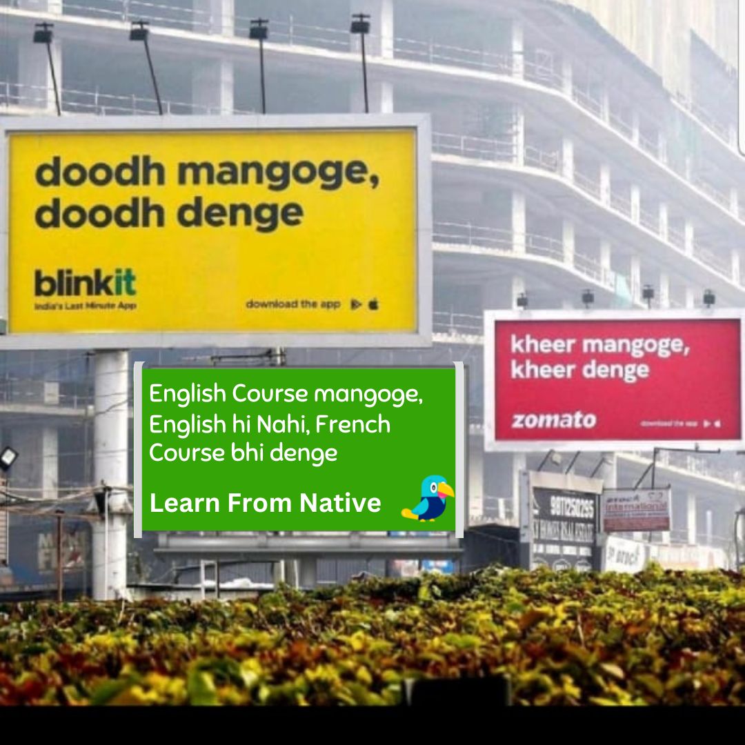 LearnFromNative's tweet image. Learn From Native, a platform where you can have all your language learning needs fulfilled, whether English or French!

#learnfromnative #english #french #languageoflove❤️ #learnenglisheasily #learnfrencheasily