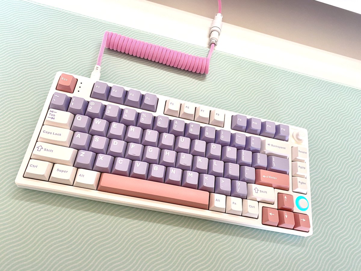 may_babystep's tweet image. 自分への初買い物はコイルケーブルとでした😌
今までオーダーした物を使っていましたが接続不良が起き始めたので今回はCableModの既製品を購入✨

#HELLOGANSS HS75T RGB GG05
#CableMod Pro Coiled Cable