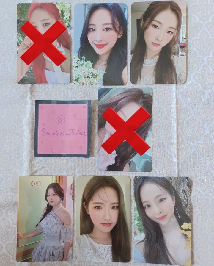 Smilehee_Junhee's tweet photo. Wts loona yves haseul Olivia hye vivi flip that [&amp;] 

❌️ | $7 | $7
❌️
$6 | $7 | $7
+shipping https://t.co/2JUGbpOrH6