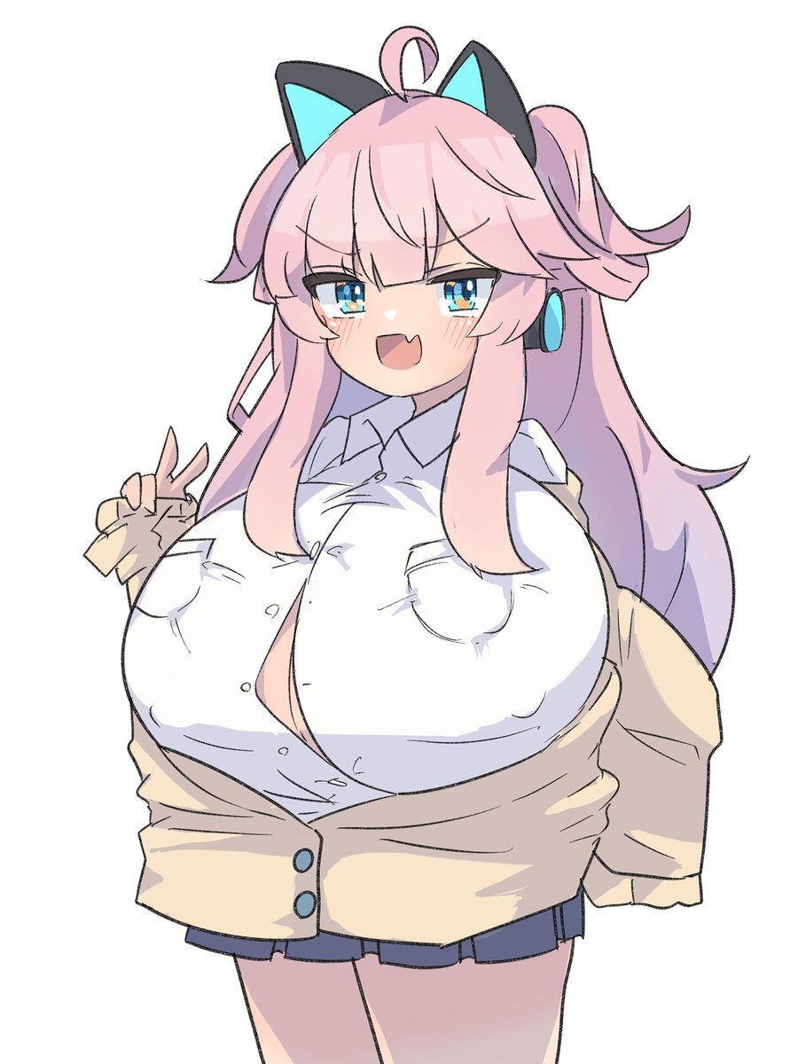 > ブレザー制服のロリ爆乳キャラ #odaibako_ripfalo245 https://t.co/825LP5LOmK
> ロリ爆乳のキャラが制服を着ている絵 #odaibako_ripfalo245 https://t.co/FPrmmgq1qY
おっす! 