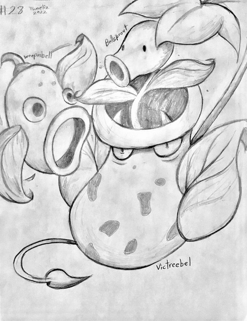 twoeliz's tweet photo. What do we have here today at #DrawingEveryPokemon ?
We got froggie, know it all, super macho man, and plan boi
#Poliwag #Poliwhirl #Poliwrath #Politoad #Abra #Kadabra #Alakazam #Machop #Machoke #Machamp #Bellsprout #Weepinbell #Victreebel
#pokemonfanart https://t.co/hDcLcySJfn