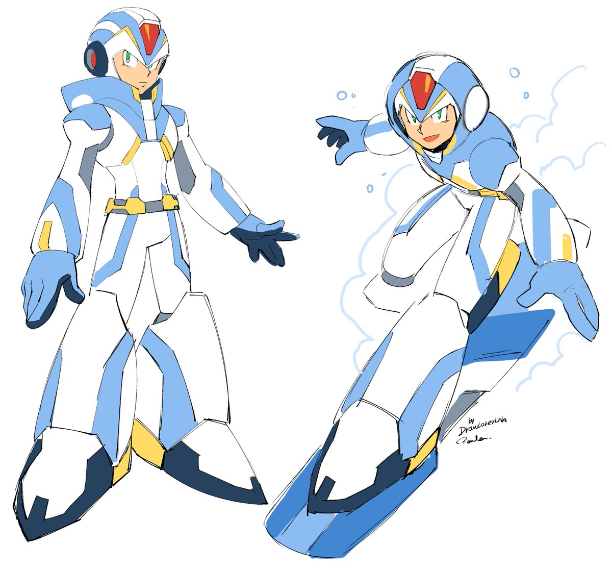「Just a little armor design for fun.Frost」|Pamela Ojedaのイラスト
