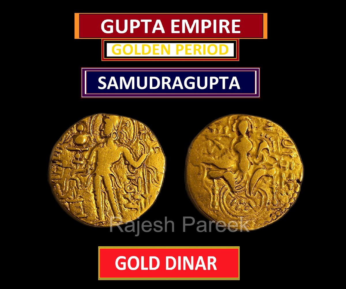 #AncientIndia #GUPTAEMPIRE #GOLDDINAR #King #Samudragupta An extremely rare specimen. 
Interested collectors plz chk our #insta post:
instagram.com/p/CnAQVIuSb56/… 

#PravasiBharatiyaSammelan #pravasibharatiyasamman #PravasiBharatiyaDiwas #indore #madhyapradesh #coincollection #hobby