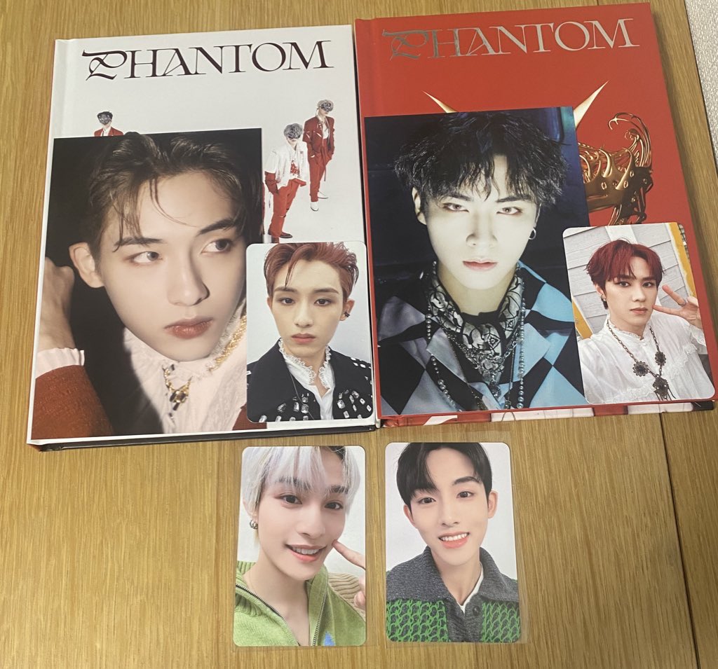 hunhansnow's tweet photo. ようやく今日、PHANTOM💖✨
kタウンから届いた🥰

交換出来るだろうか…💦

シャオジュンお邪魔してませんか？😆 https://t.co/ojYZrpnF6H