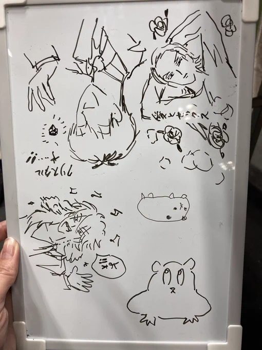 ホワイトボードスケブ
ありがとう… 
