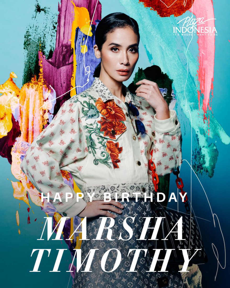 plazaindonesia's tweet photo. Happy birthday to our beautiful muse @Marshatimothy2
May your days be filled with love, blessings, health, and happiness.
#PlazaIndonesia
#YourSecondHome
#ItsWhereIWantToBe https://t.co/xmB9gdGx6S