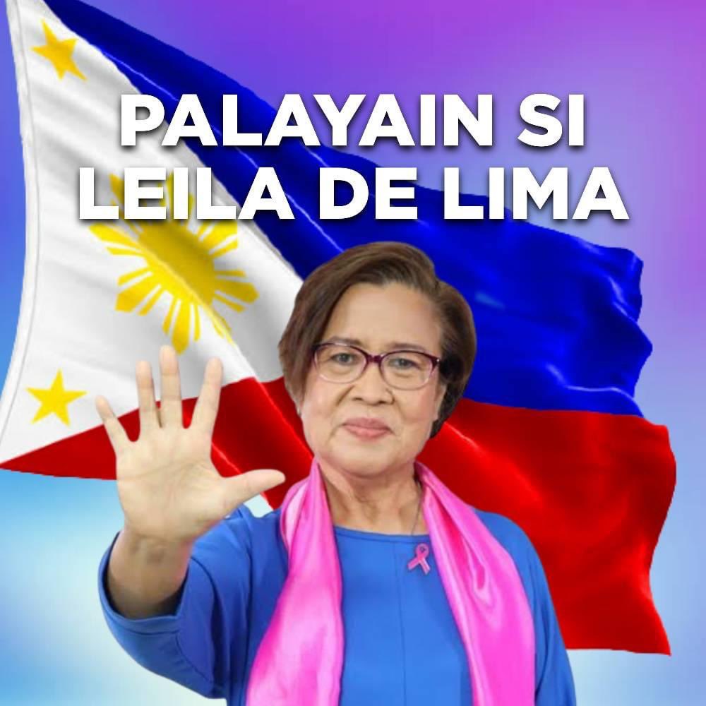vince2681's tweet photo. PALAYAIN SI LEILA DE LIMA! ๐ต๐ญ๐
Hustisya para kay De Lima at sa Inang Bayan! Labanan ang mga kasinungalingan at maling impormasyon.
#PalayainSiDeLima #FreeLeila #FreeLeilaNow #FreeLeilaDeLimaNow #RemullaResignNow #RemullaResign https://t.co/0d2CdCUa9e
