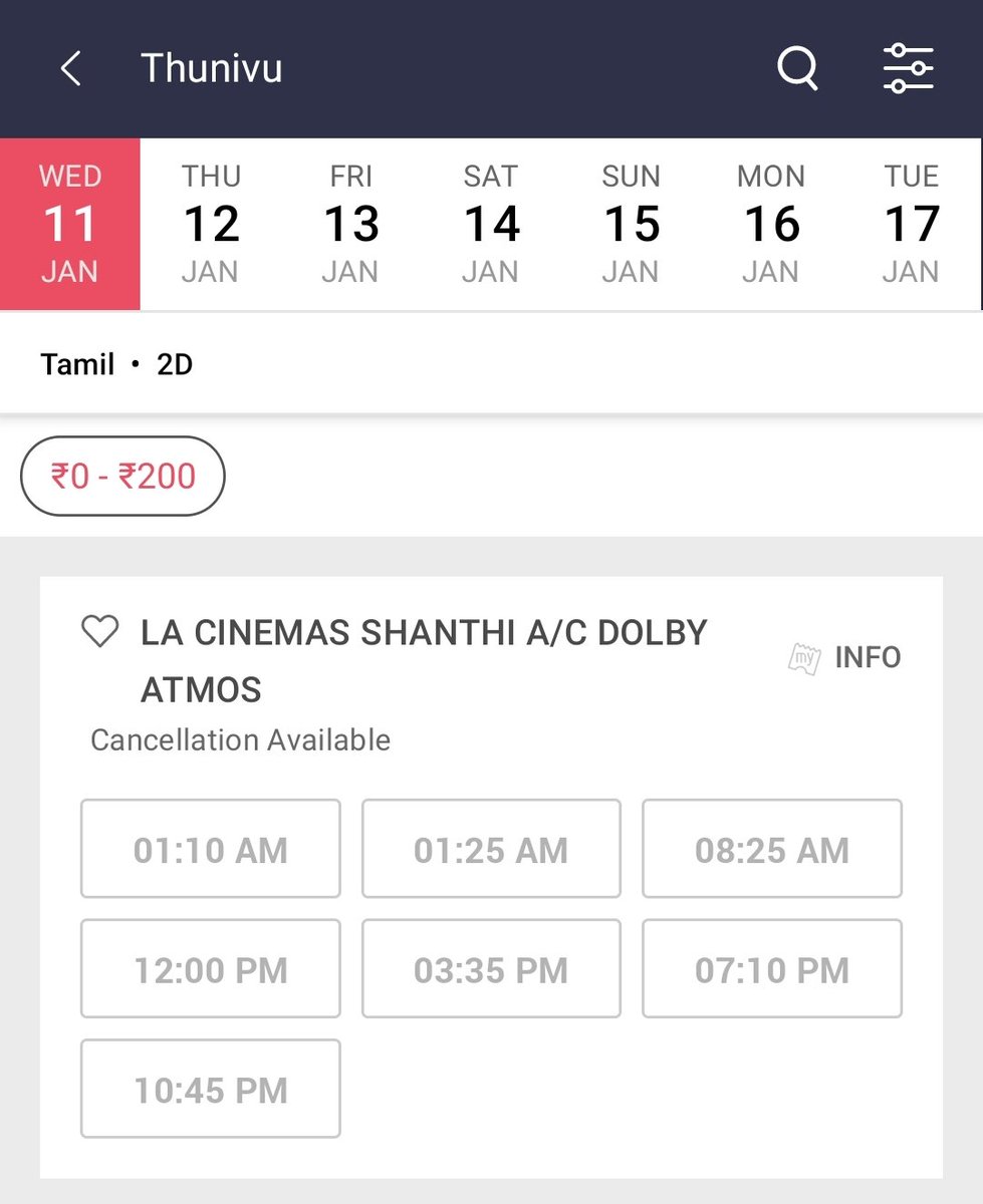 mannaiTHALAfc's tweet photo. 1 Day Tickets sold out at #LAShanthi mannargudi!

#ThunivuPongal https://t.co/UlGucZ0eXA