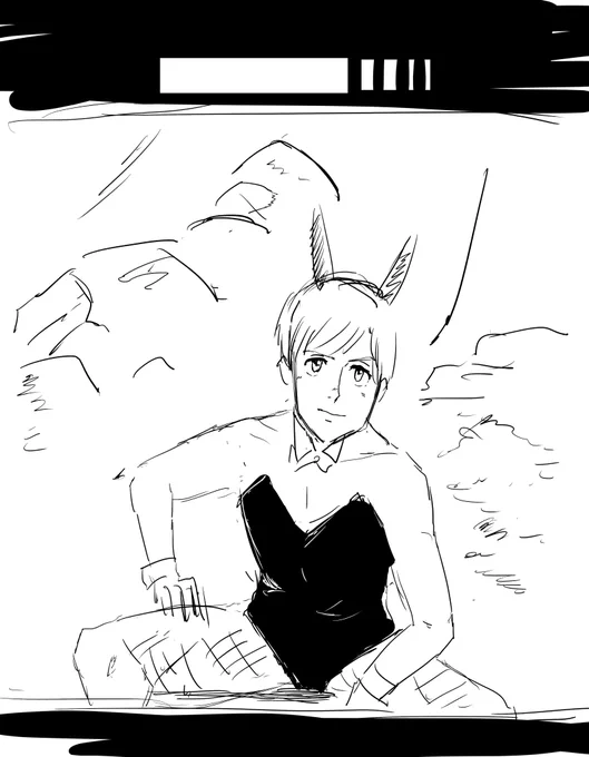 誰かもう描いてそうな
バニーのバーニィ 