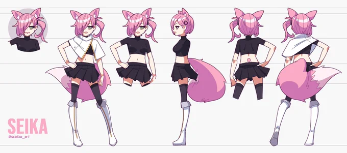oc character sheet commission done!  