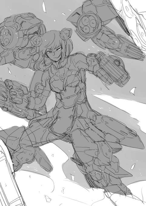 剛拳フェミニン生徒会副会長

#アリスギアお絵かき 