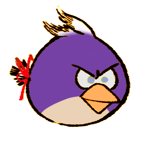 bonssei's tweet image. the angy bird #PIHAKKASSO