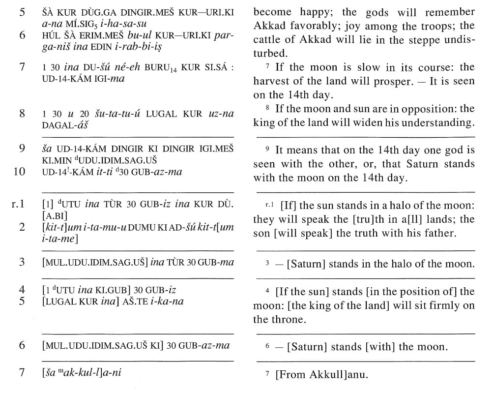 SumerianHittite's tweet image. #cuneiform  

Saturn in Lunar Halo, Full Moon on 14th Day

Astrological Reports to Assyrian Kings
(Akkullanu)

 1883-01-18, 0228 (SAA 06 110)
oracc.museum.upenn.edu/saao/saa08/cor…