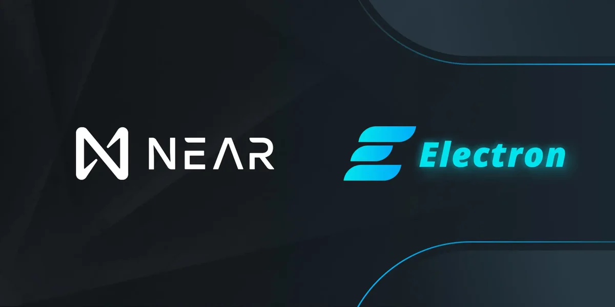 NEAR Protocol has awarded a $50K grant to Electron Labs!

Electron Labs’ unique technology will allow NEAR’s super fast and secure sharded blockchain to communicate more efficiently with the Ethereum network.