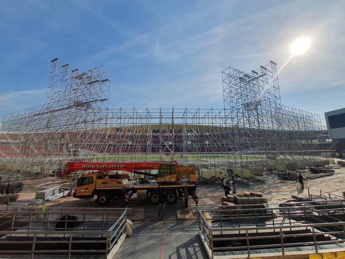 CMLiveThailand's tweet image. จบไปแล้วกับงาน Golden Disc Awards ครั้งที่ 37 ที่จัดเป็นครั้งแรกในประเทศไทยและถ่ายทอดไปทั่วโลก ทาง CM Live และ CMO ในฐานะพาร์ทเนอร์ในการดูแลงาน Production หวังว่าทุกคนจะมีความสุข ความประทับใจและภูมิใจกับงาน Production ฝีมือคนไทยนะคะ 

#CMO #CMLIVE #PMCENTER #applewoodth #GDAinBKK