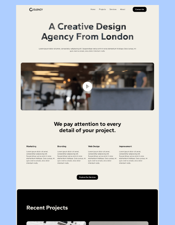 FlowSites's tweet photo. Olency is a new Webflow template in the Agency category. It supports Ecommerce and CMS and sells for $79 USD. #webflow #webflowtemplate #flowsites #Agencytemplate https://t.co/mbyv7pviaT https://t.co/O9ZOwHlH7G