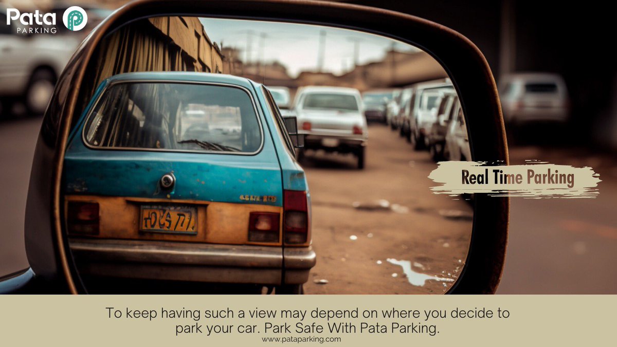 PataParking's tweet photo. To keep having such a view may depend on where you decide to park your car. Park Safe With Pata Parking.
#realtimeparking https://t.co/ZSeesr2SjQ