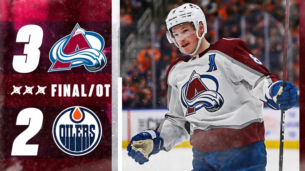 Colorado Avalanche on X: No one is surprised. IT'S CALE MAKAR! #GoAvsGo   / X