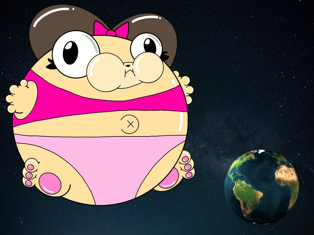 MASONTHECAT5's tweet photo. PLANETARY INFLATED VICTORIA
#uberinflation
#bodyinflation https://t.co/l0y505wayR