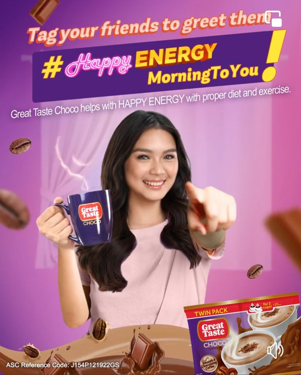CarreLsOFC's tweet image. New year, new mornings! Salubungin everyday of 2023 with Happy energy! 💛💜

📎: fb.watch/hWeKE7_C9A/

#GreatTasteChoco #HappyEnergyWithYou
#FrancineDiaz || @francinecarreld