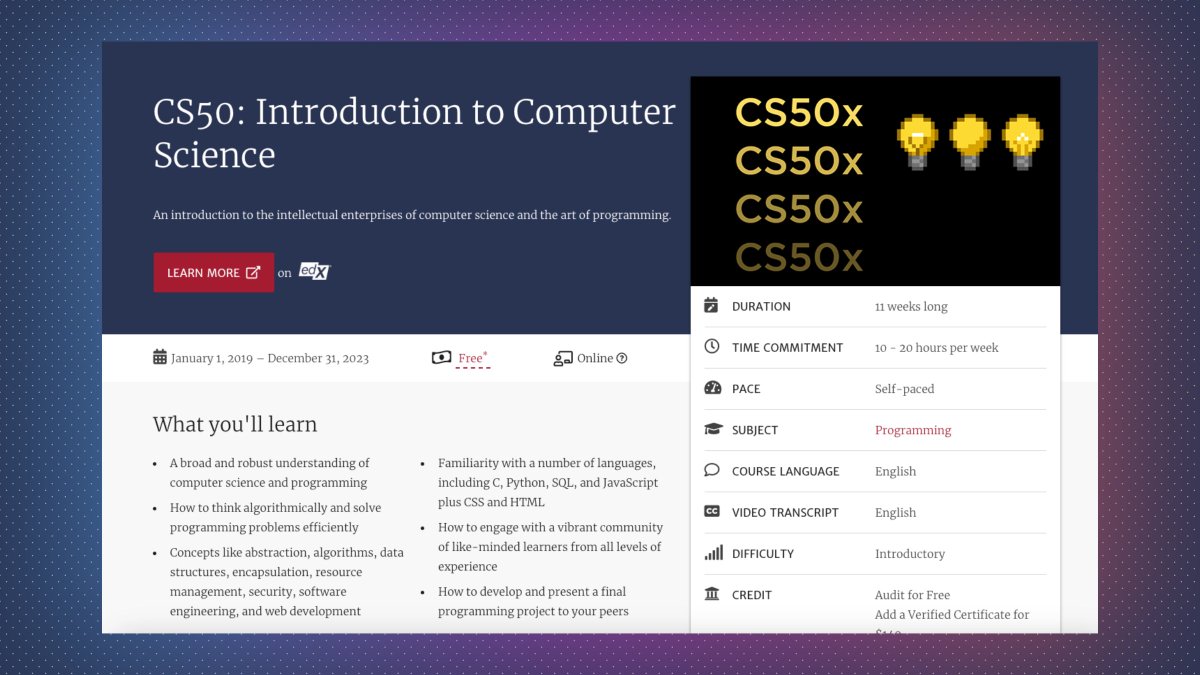 7 web development, AI, and programming courses from popular ...